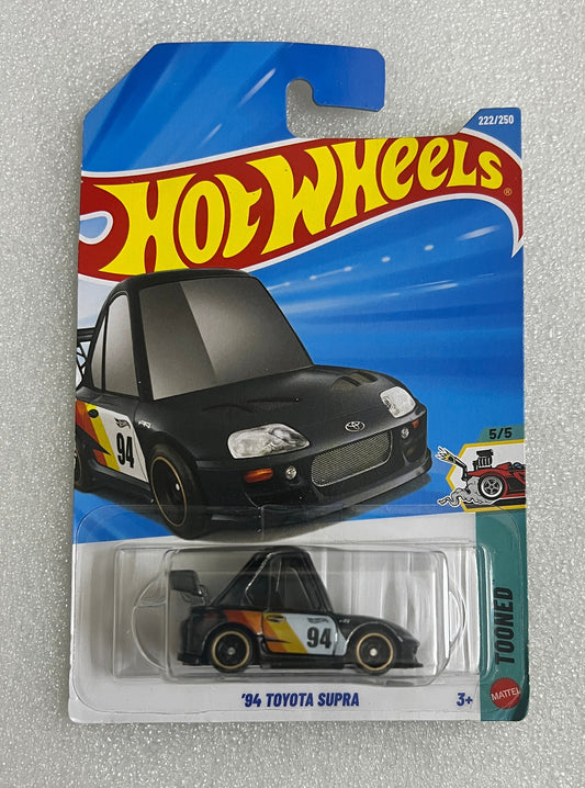 SUPER TREASURE HUNT - MILD CREASE - FREE PROTECTOR - 94 TOYOTA SUPRA - 2D