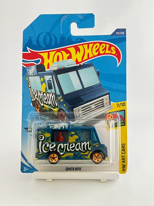 QUICK BITE - ICE CREAM - 4E - Its Fun- Hot wheels - matchbox - diecast
