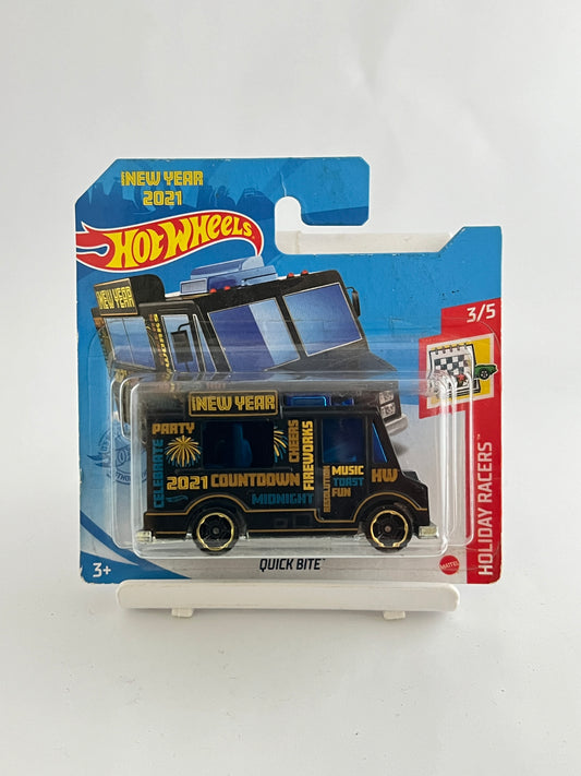 QUICK BITE SHORT CARD IMPORTED - 4E - Its Fun- Hot wheels - matchbox - diecast