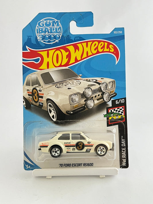 70 FORD ESCORT RS1600 -4e - Its Fun- Hot wheels - matchbox - diecast
