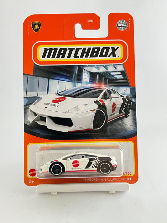 LAMBORGHINI GALLARDO POLICE - Its Fun- Hot wheels - matchbox - diecast