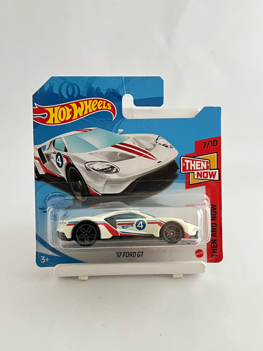 17 FORD GT -SHORT CARD - 4E - Its Fun- Hot wheels - matchbox - diecast