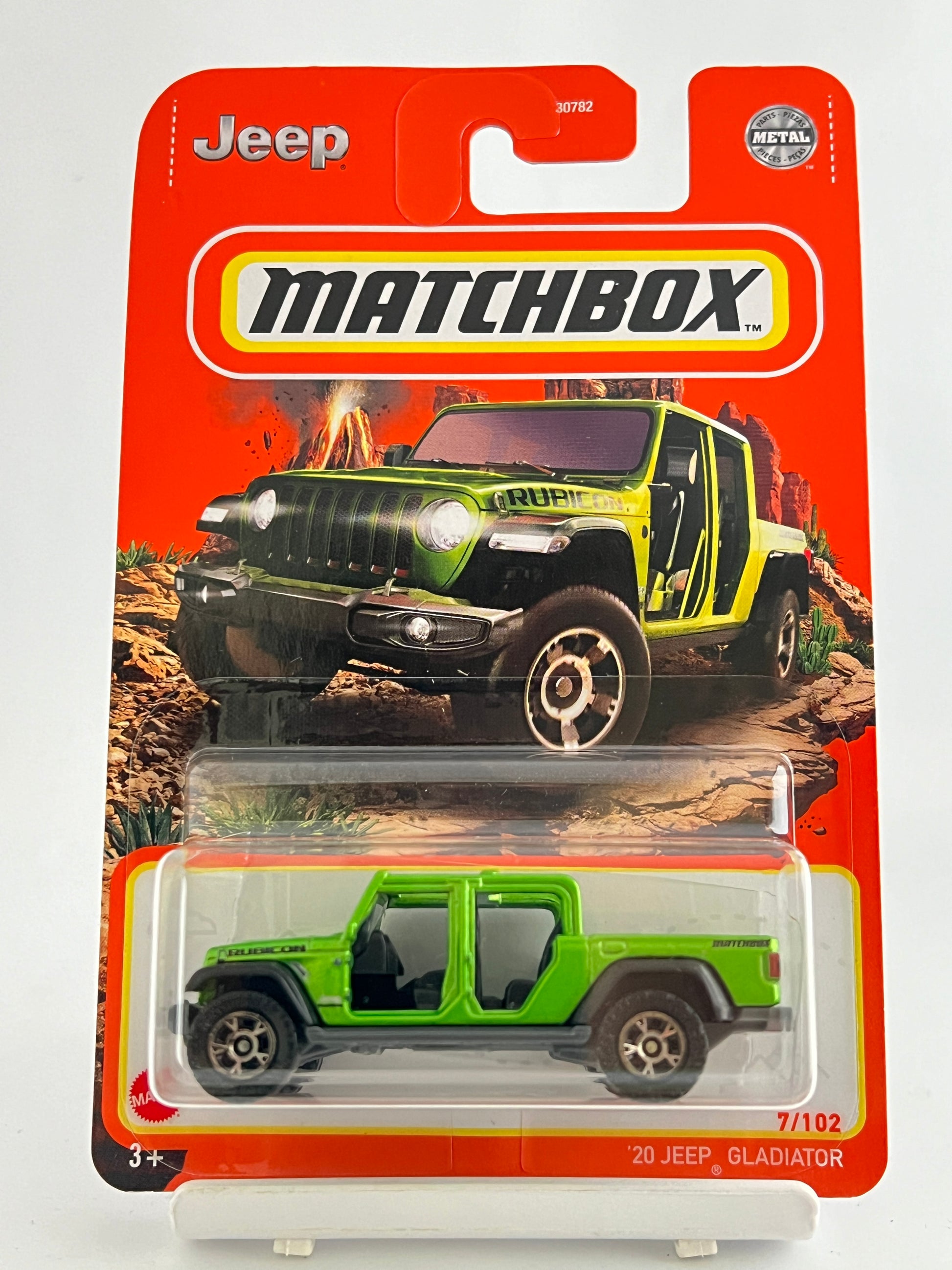 20 JEEP GLADIATOR - GREEN - Its Fun- Hot wheels - matchbox - diecast