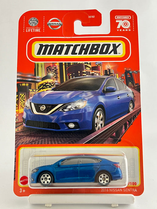 2016 NISSAN SENTRA - Its Fun- Hot wheels - matchbox - diecast