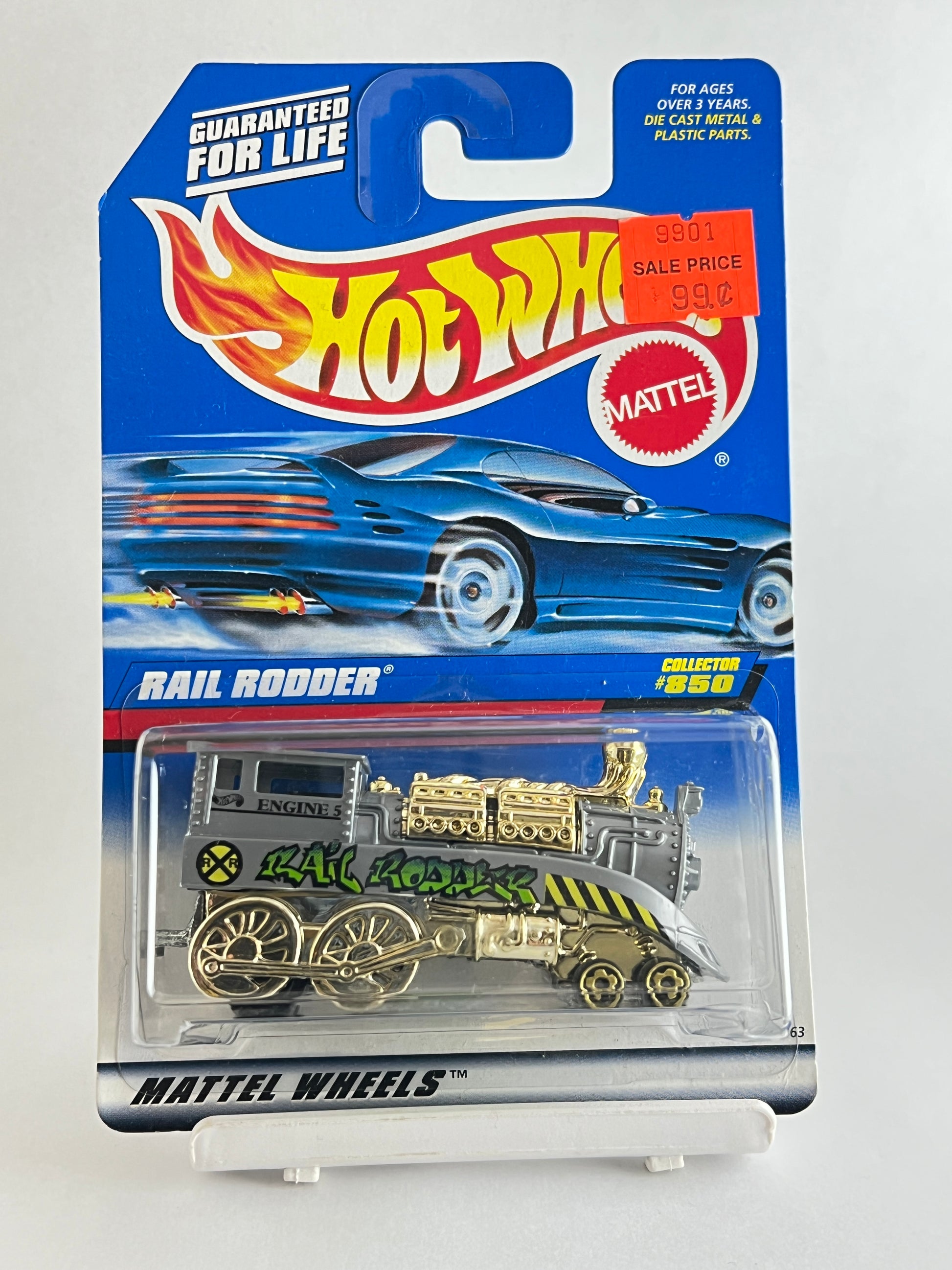 BLISTER CRACK - RAIL RODDER - 2C - Its Fun- Hot wheels - matchbox - diecast