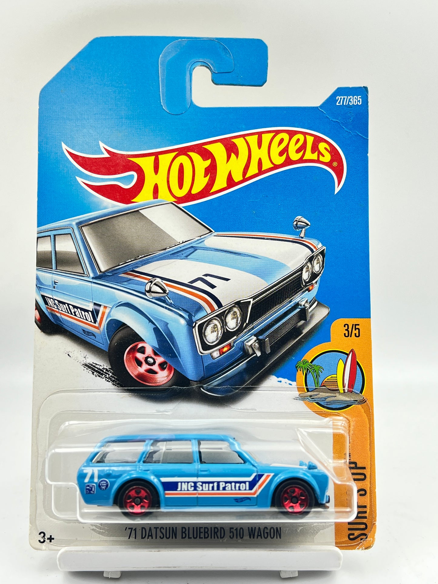 HOT WHEELS - 71 DATSUN BLUEBIRD 510 WAGON - 3E