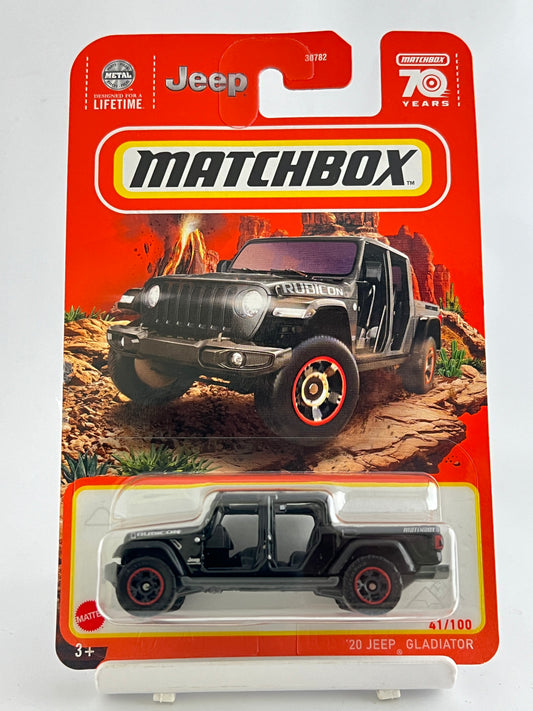 20 JEEP GLADIATOR -BLACK - Its Fun- Hot wheels - matchbox - diecast