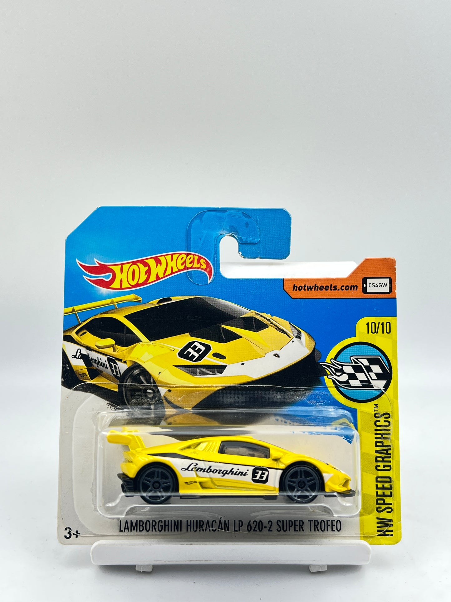 HAIRLINE CRACK - HOT WHEELS - LAMBORGHINI HURACAN LP 620-2 SUPER TROFEO - 3E