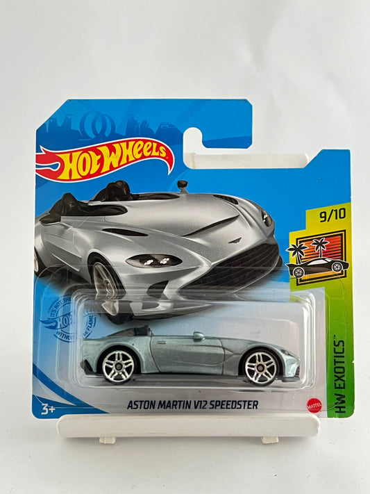 ASTON MARTIN V12 SPEEDSTER - SHORT CARD -1A - Its Fun- Hot wheels - matchbox - diecast