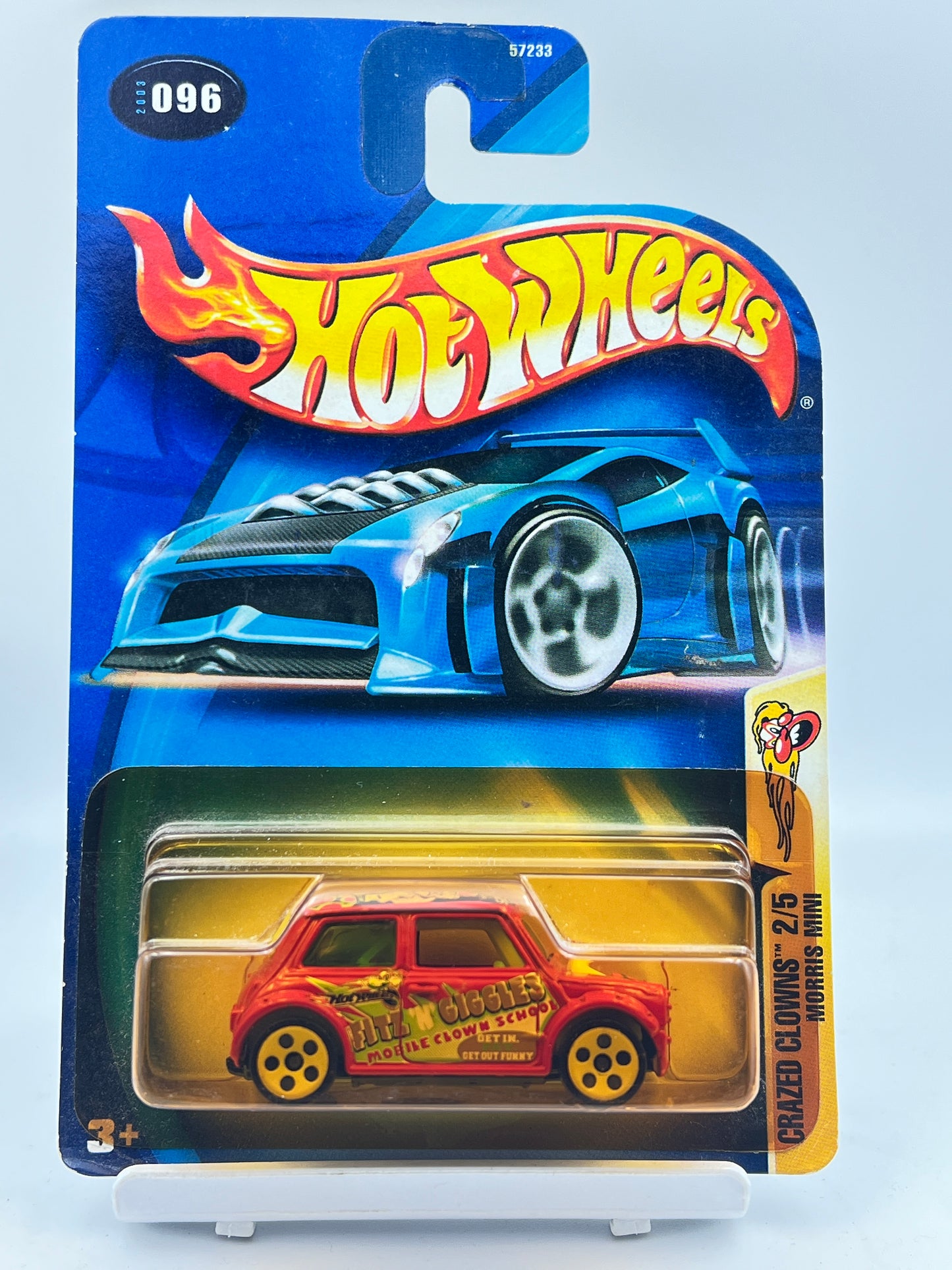 HOT WHEELS - MORRIS MINI - ( CARD AS IN PIC ) - 4E