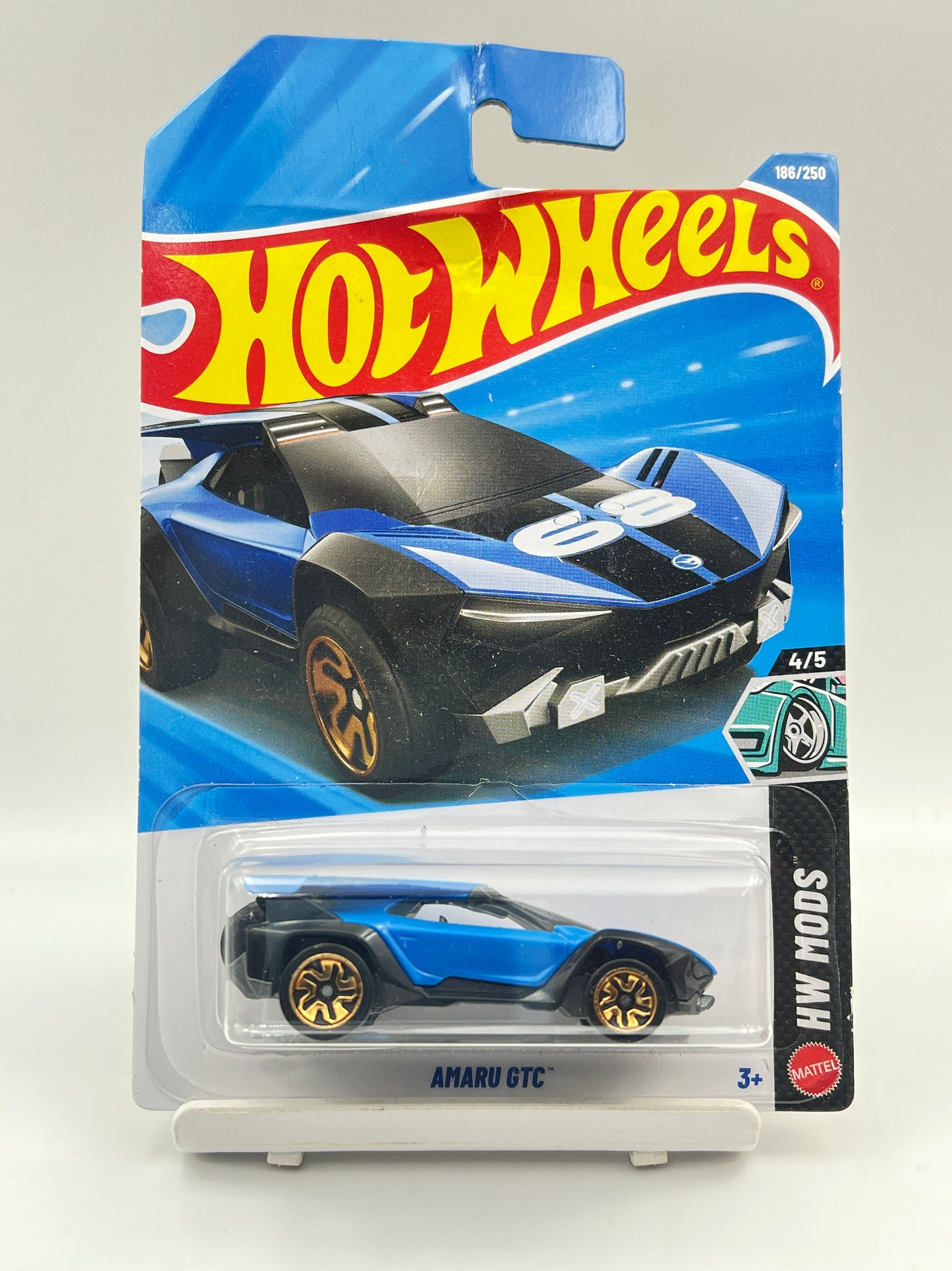 CARD DAMAGE - TREASURE HUNT - HOT WHEELS - AMARU GTC - 2D