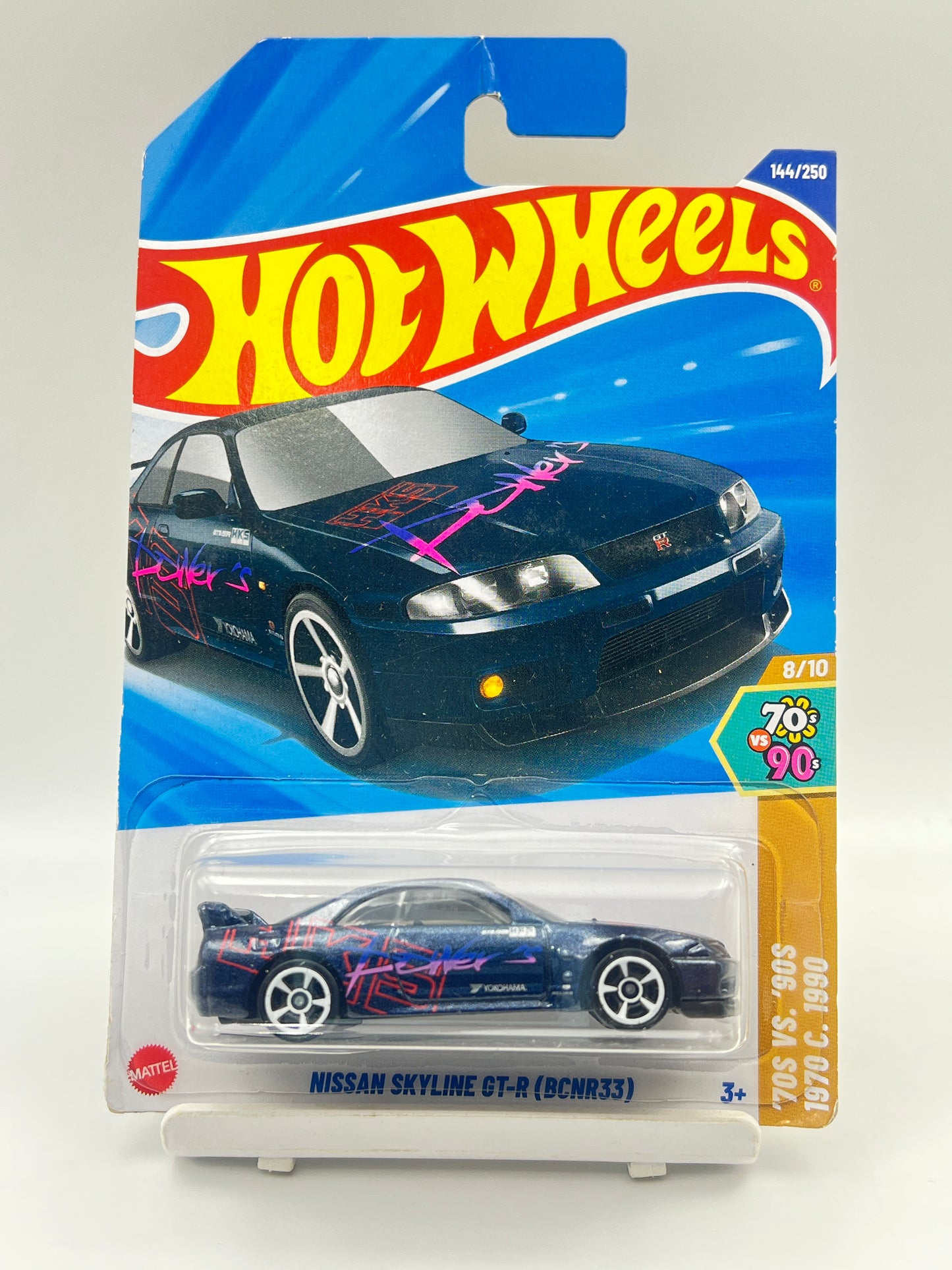 HOOK CREASE - HOT WHEELS - NISSAN SKYLINE GT-R (BCNR33) - C2