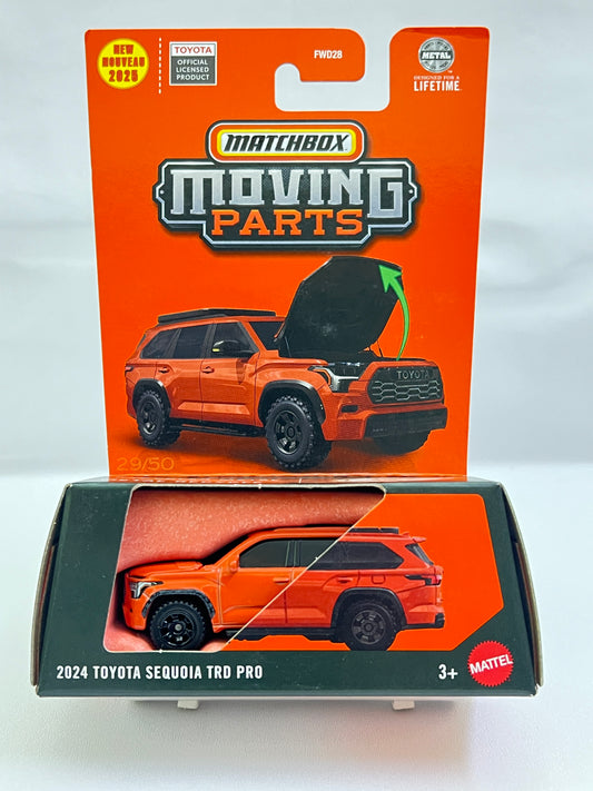 MATCHBOX MOVING PARTS - 2024 TOYOTA SEQUOIA TRD PRO