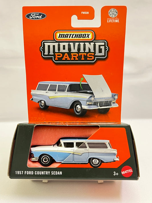 MATCHBOX MOVING PARTS - 1957 FORD COUNTRY SEDAN