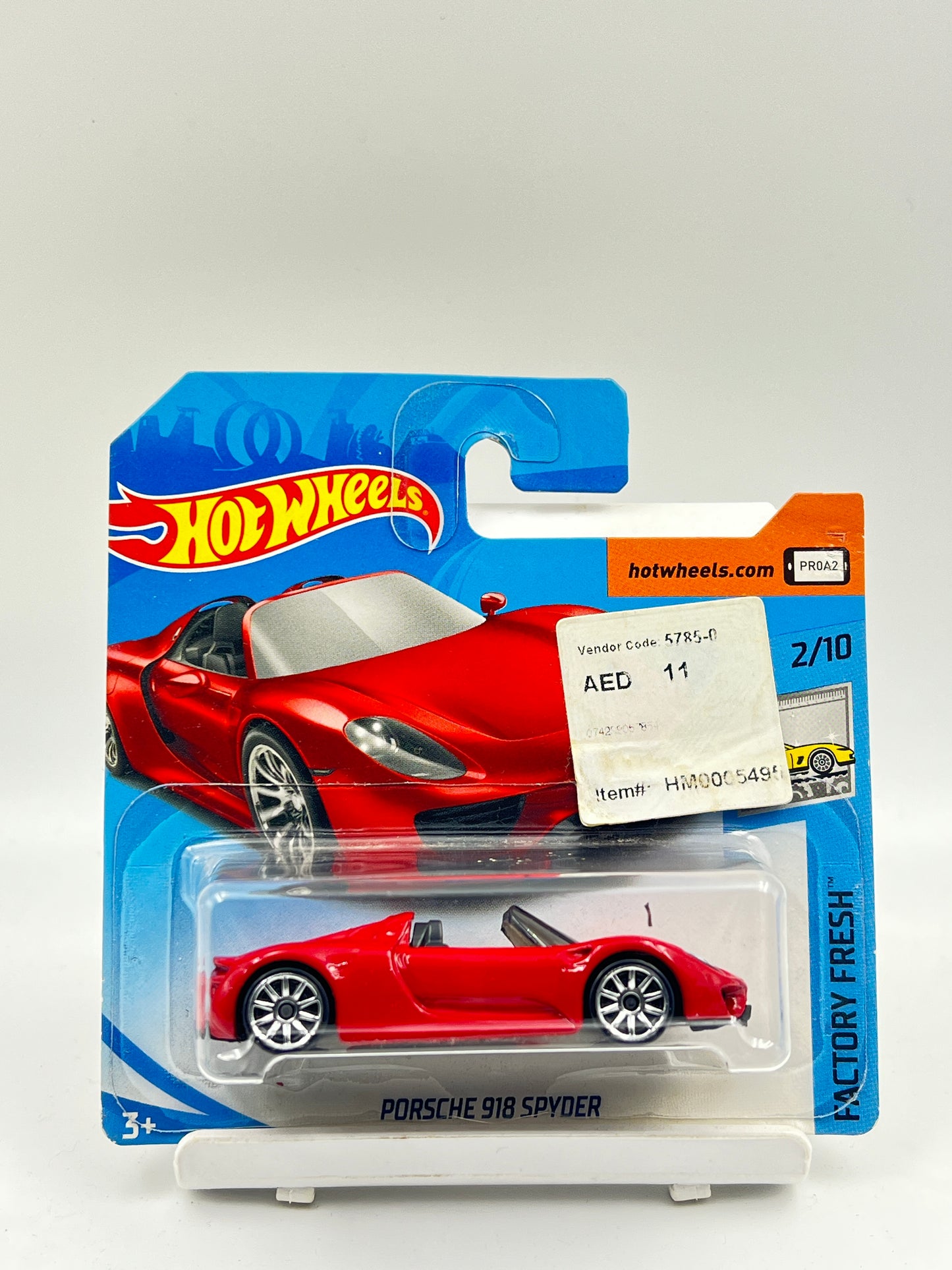 HOT WHEELS - PORSCHE 918 SPYDER - RED - 6B