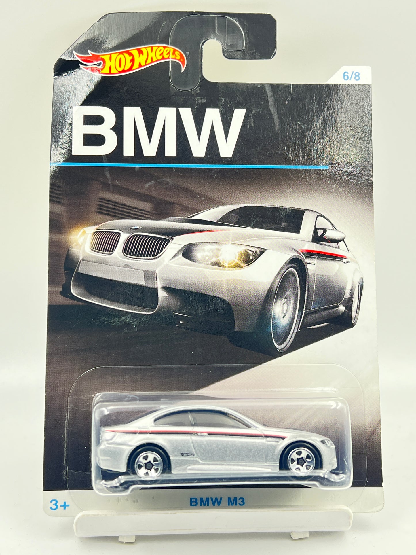 CARD AND BLISTER DAMAGE - HOT WHEELS - BMW M3 - 6B
