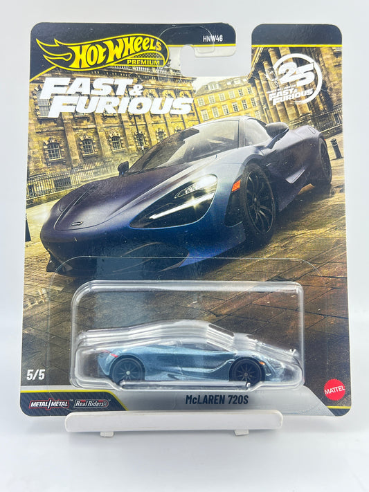 CREASED CARD - HOT WHEELS - PREMIUM MCLAREN 720S - 4F