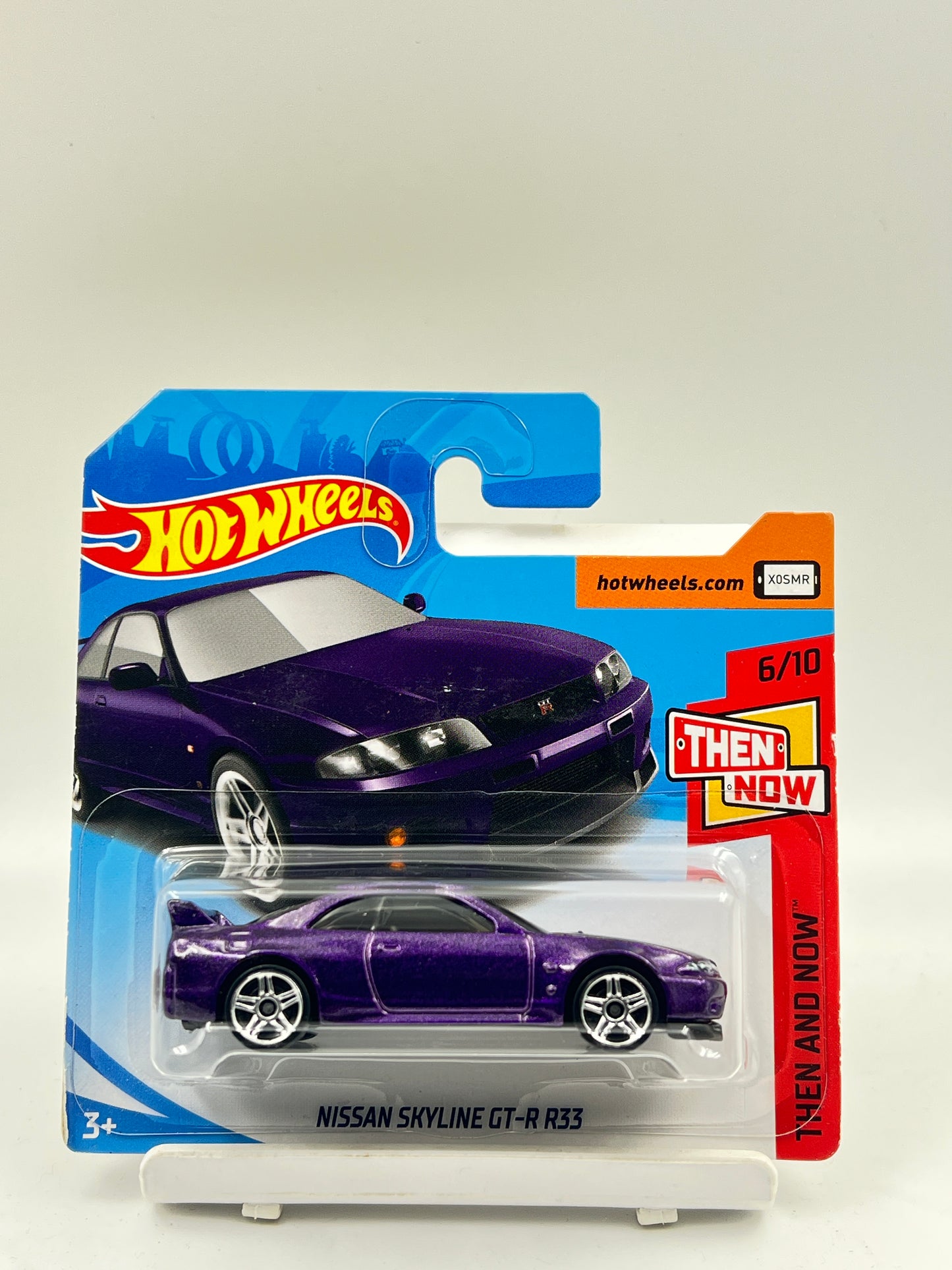 HOT WHEELS - NISSAN SKYLINE GT-R R33 - PURPLE - 6D