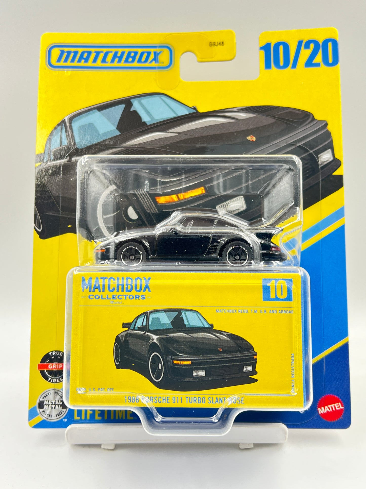 MATCHBOX COLLECTORS - 1988 PORSCHE 911 TURBO SLANT NOSE - 9E