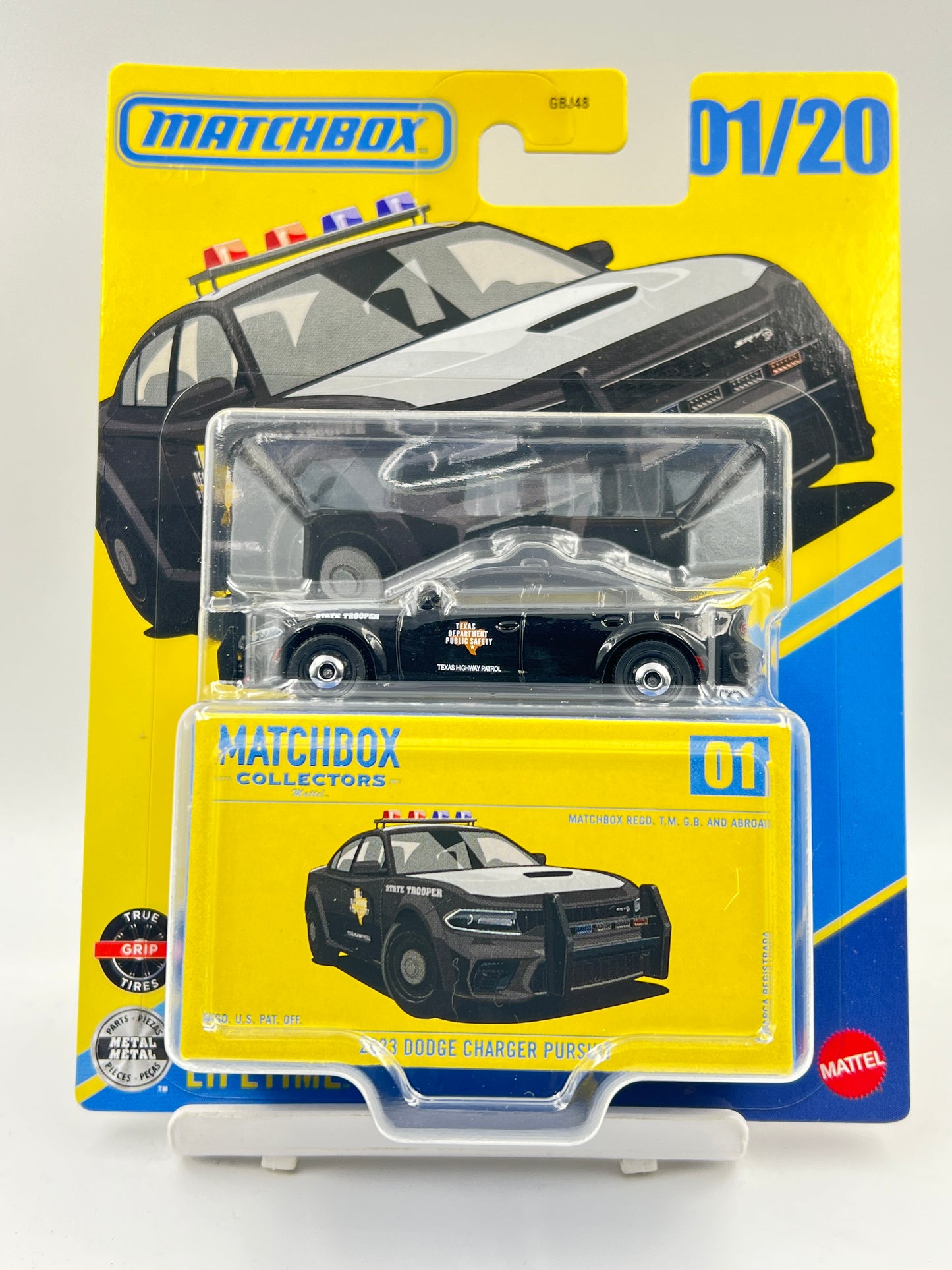 MATCHBOX COLLECTORS - 2023 DODGE CHARGER PURSUIT - 9E