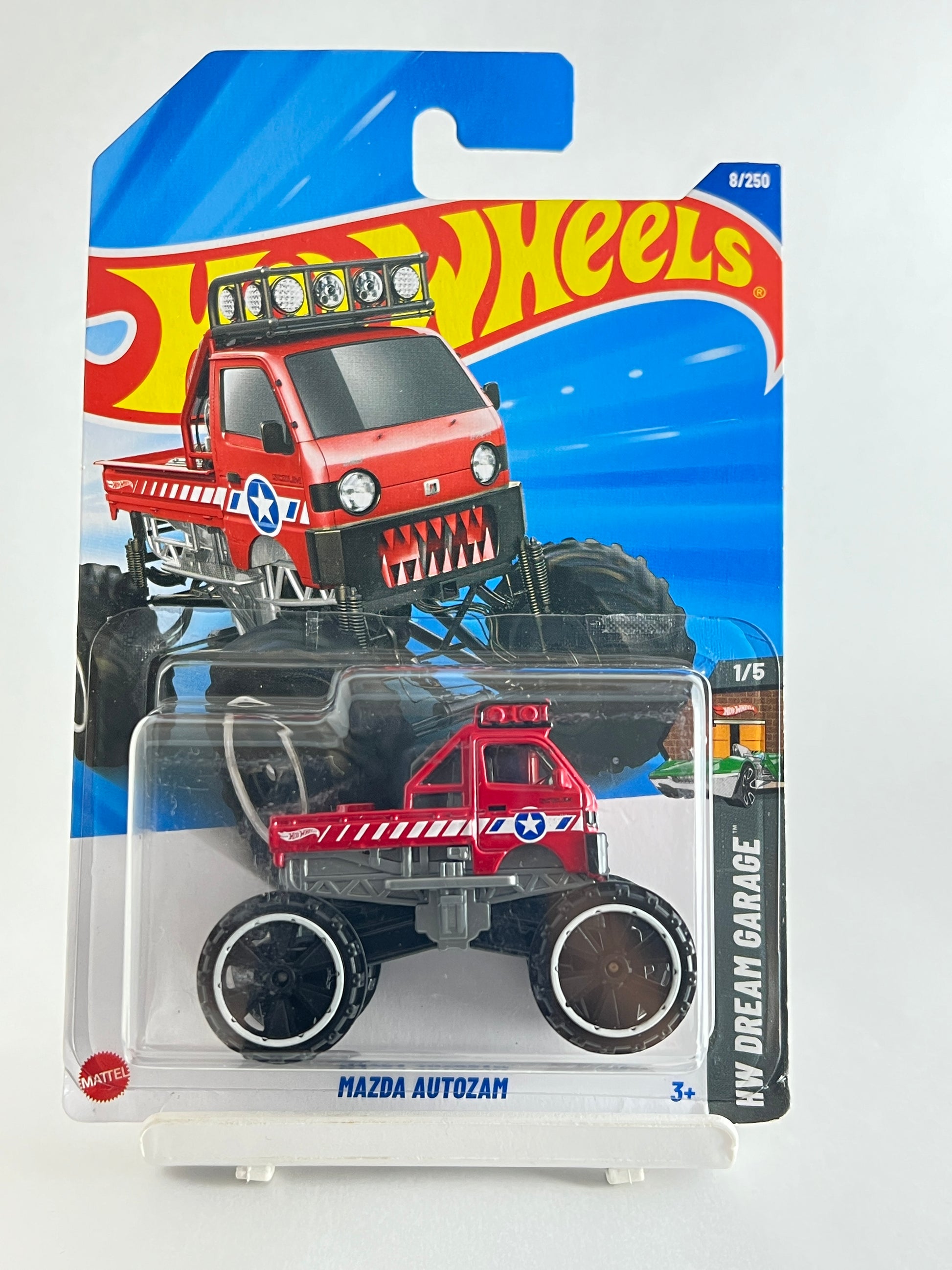 MAZDA AUTOZAM - RED - 1D - Its Fun- Hot wheels - matchbox - diecast