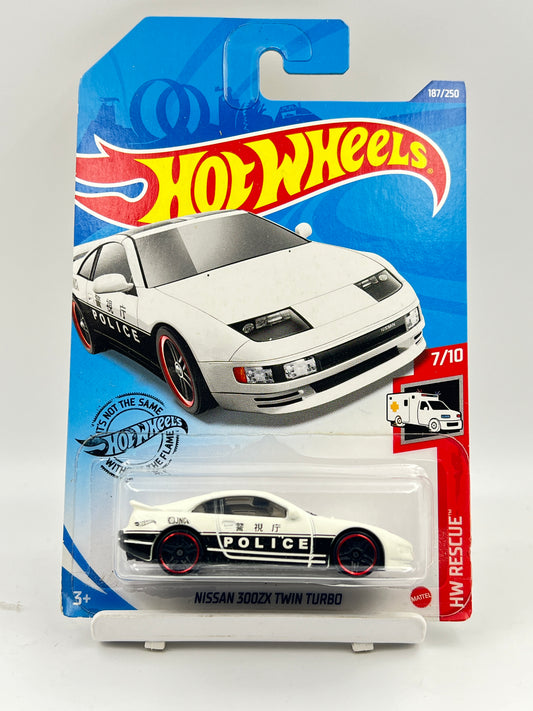 BLISTER CRACK - HOT WHEELS - NISSAN 300ZX TWIN TURBO - POLICE - 1A