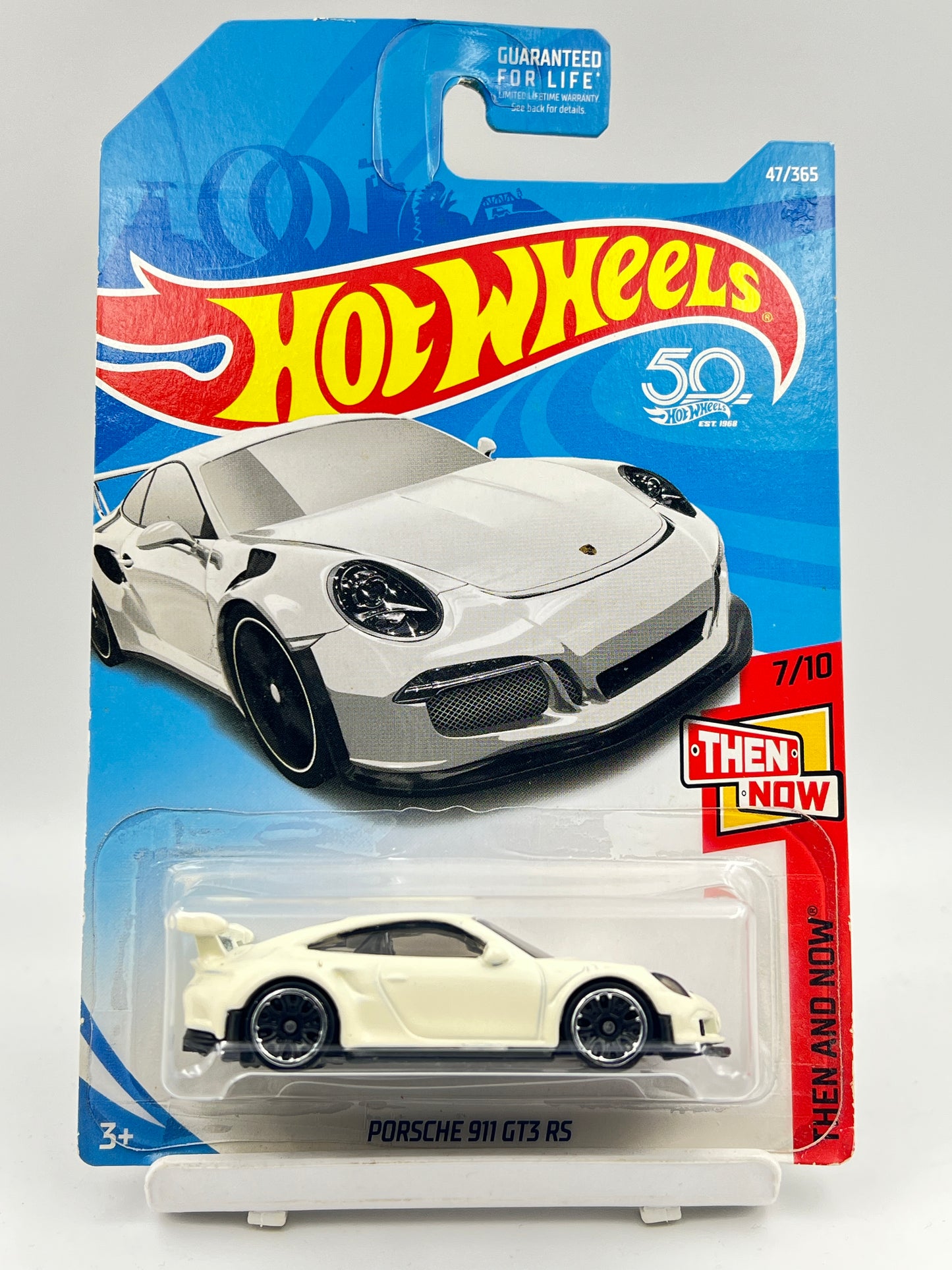 HOT WHEELS - PORSCHE 911 GT3 RS - WHITE -4B
