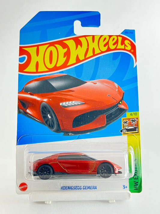 IMPORTED - KOENIGSEGG GEMERA - ORANGE - 3C - Its Fun- Hot wheels - matchbox - diecast