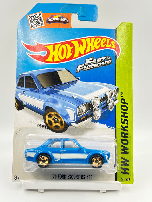 HOT WHEELS - 70 FORD ESCORT RS1600 - 9A