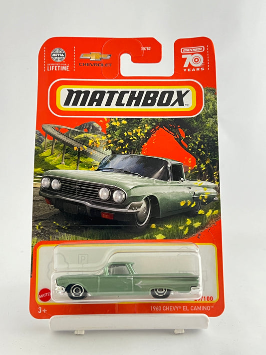1960 CHEVY EL CAMINO - GREEN - Its Fun- Hot wheels - matchbox - diecast