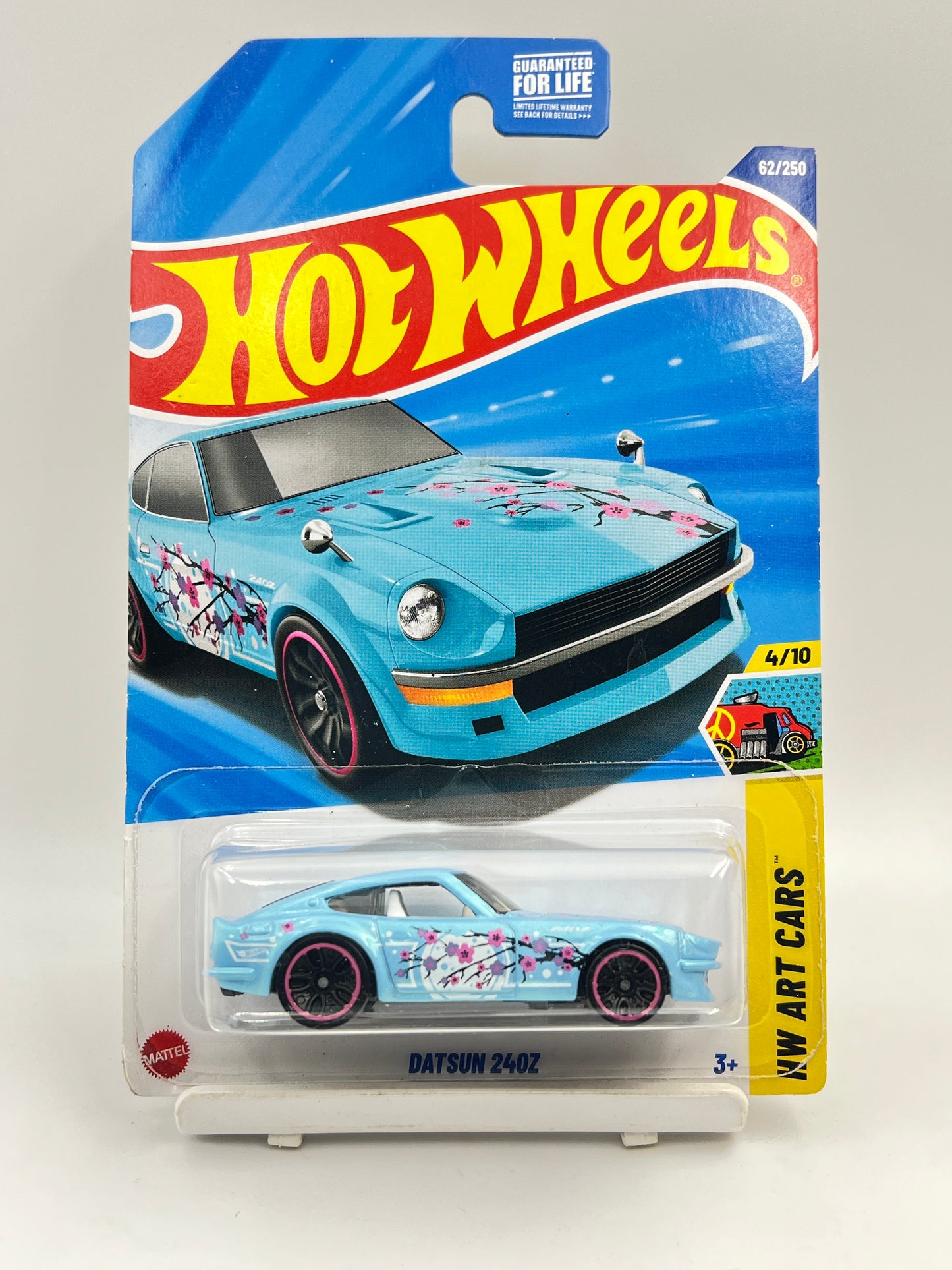 MILD SOFT CORNER - IMPORTED - HOT WHEELS -  DATSUN 240Z - BLUE - 2A