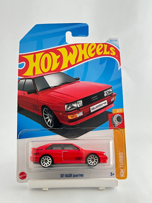 87 AUDI QUATTRO - 2A - Its Fun- Hot wheels - matchbox - diecast
