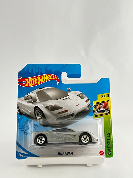 MCLAREN F1 - IMPORTED SHORT CARD - 2A - Its Fun- Hot wheels - matchbox - diecast