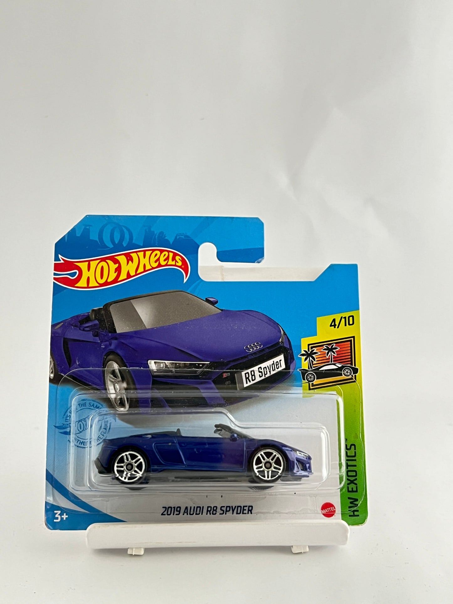 2019 AUDI R8 SPYDER - IMPORTED SHORT CARD - 2A - Its Fun- Hot wheels - matchbox - diecast