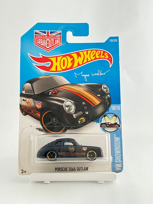 PORSCHE 356A OUTLAW - BLACK - 2A - Its Fun- Hot wheels - matchbox - diecast