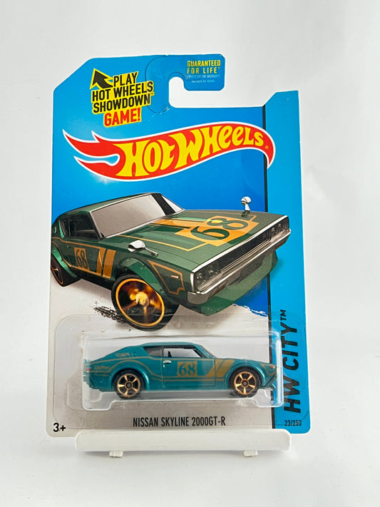 NISSAN SKYLINE 2000GT-R - SLIGHT CREASE AT TOP -  2A - Its Fun- Hot wheels - matchbox - diecast