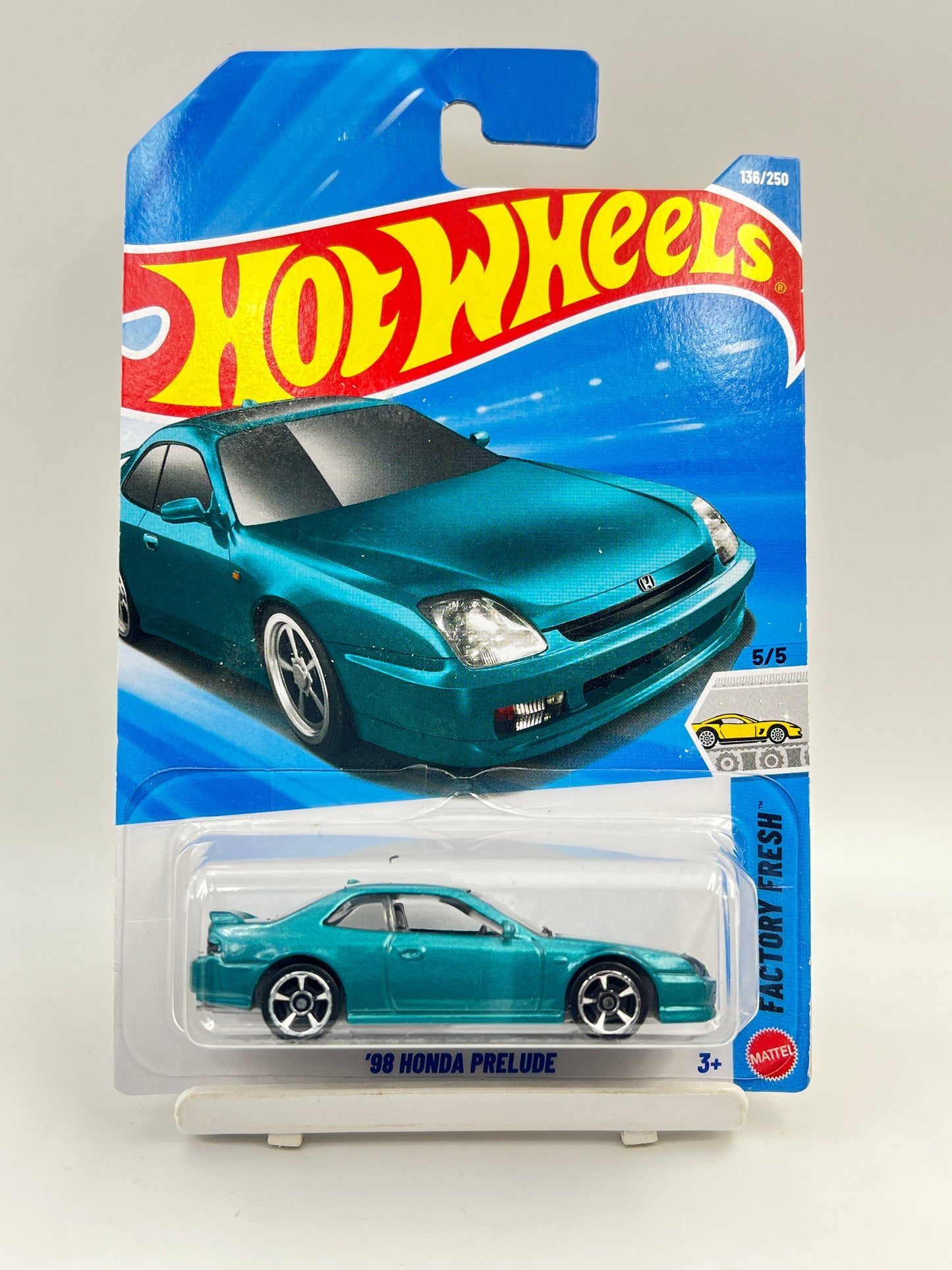 MILD CREASE - HOT WHEELS - 98 HONDA PRELUDE - 3E