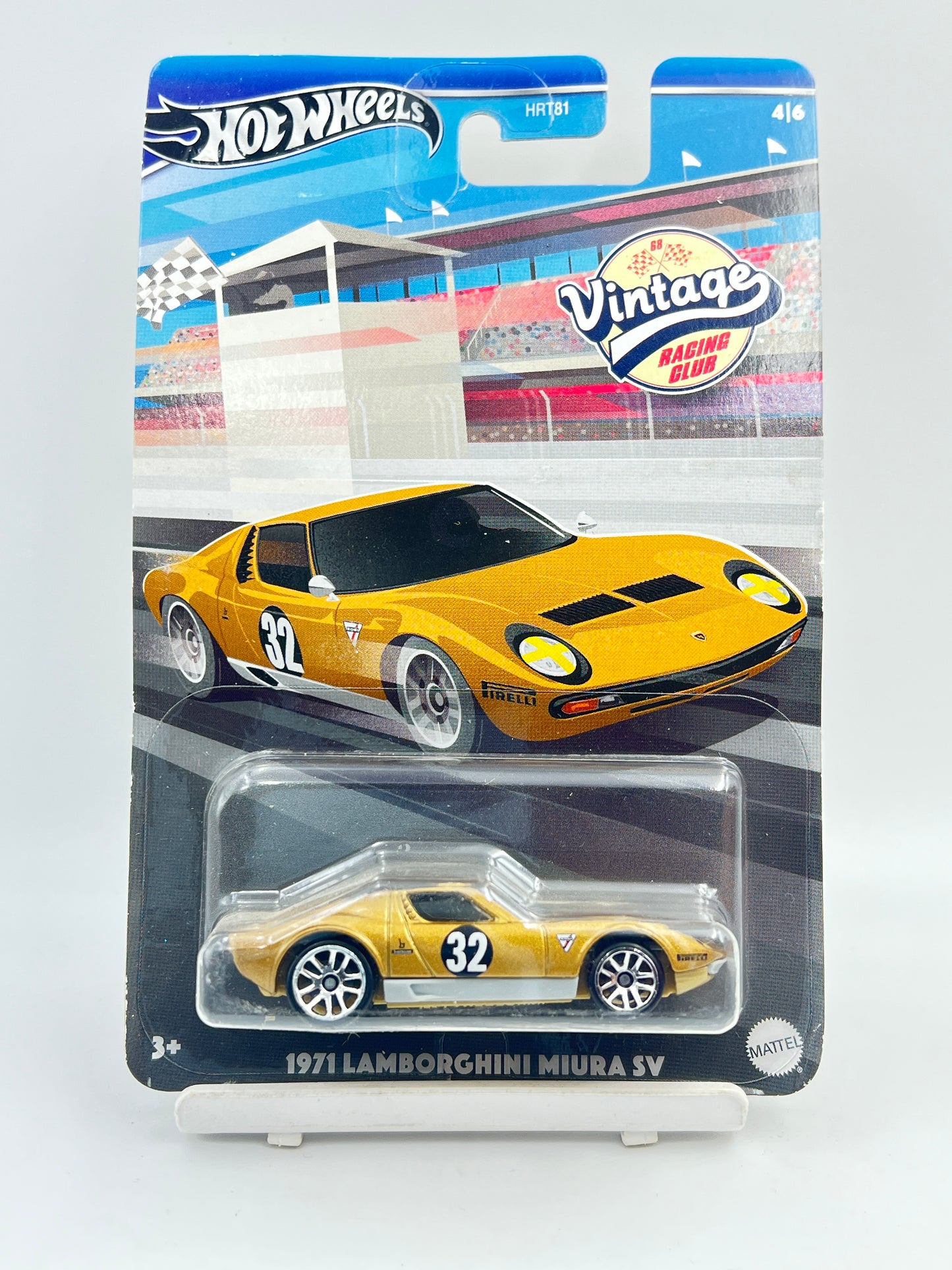 MILD SOFT EDGES - IMPORTED - HOT WHEELS -  1971 LAMBORGHINI MIURA SV - 2A