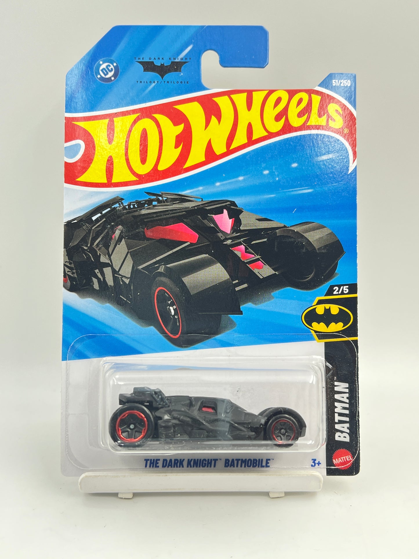 HOT WHEELS - THE DARK KNIGHT BATMOBILE - 6A