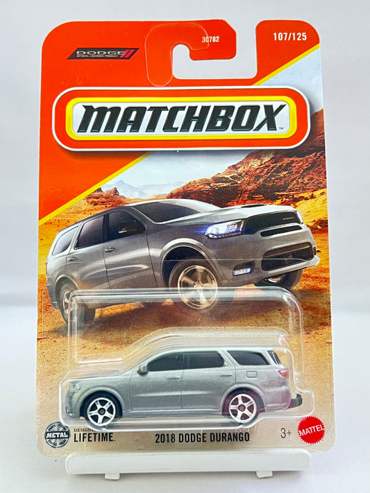 MATCHBOX - 2018 DODGE DURANGO - ZX2