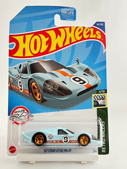 67 FORD GT40 Mk.IV -1C - Its Fun- Hot wheels - matchbox - diecast