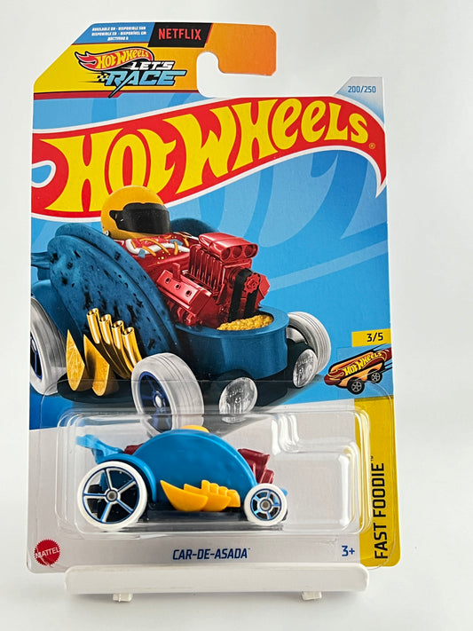 TREASURE HUNT - CAR-DE-ASADA - 2D - Its Fun- Hot wheels - matchbox - diecast