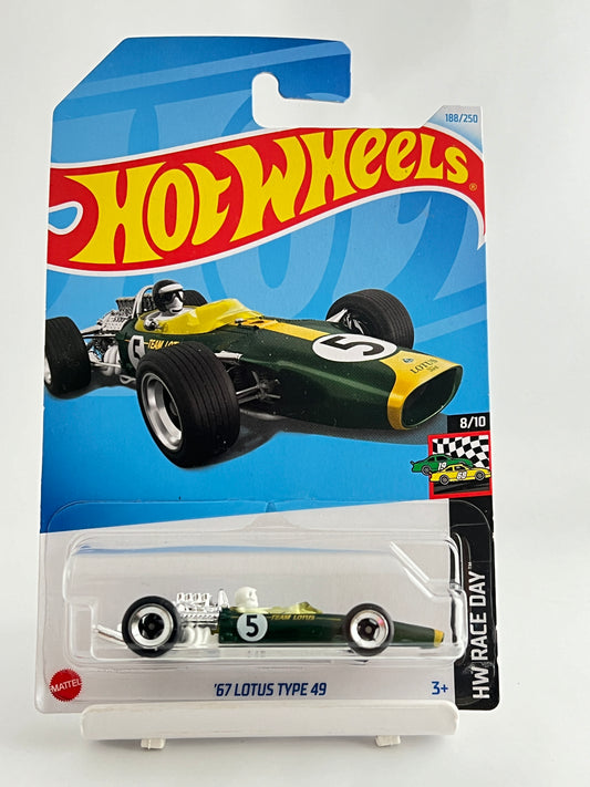 67 LOTUS TYPE 49 -1A - Its Fun- Hot wheels - matchbox - diecast