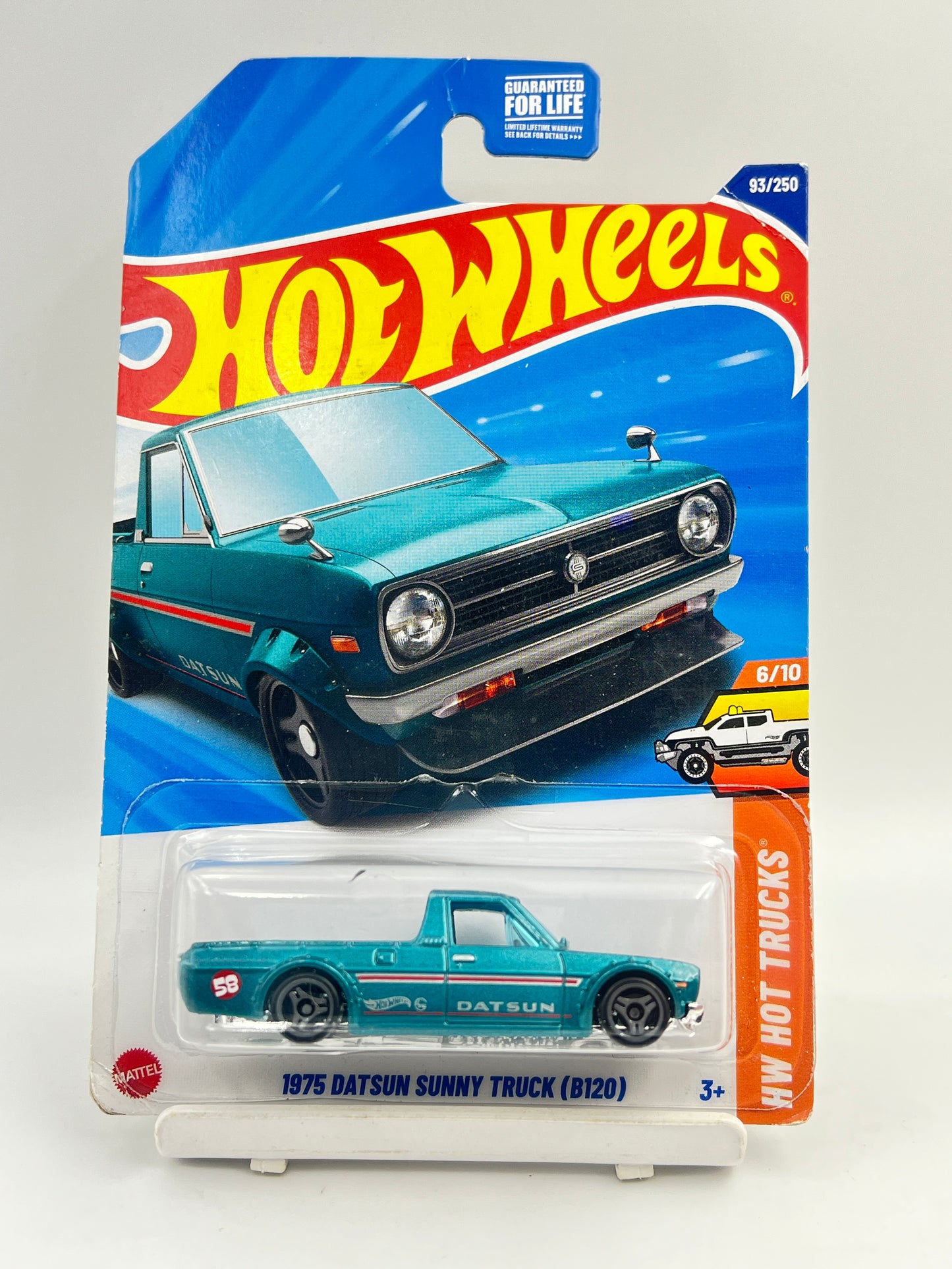 CREASED - IMPORTED - HOT WHEELS -  1975 DATSUN SUNNY TRUCK (B120) - 3B