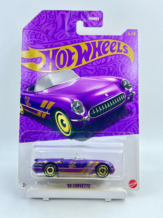 IMPORTED - HOT WHEELS -  BLISTER REGLUED - 55 CORVETTE - 3B