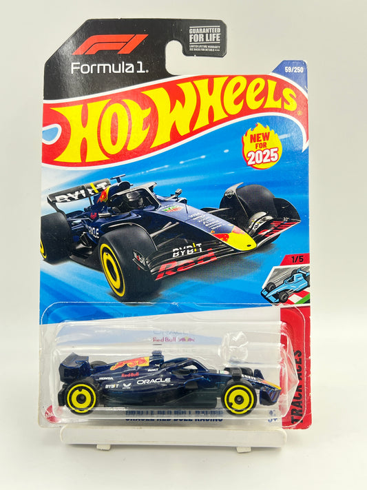 BLISTER DAMAGE - IMPORTED - HOT WHEELS -  ORACLE RED BULL RACING - 4F
