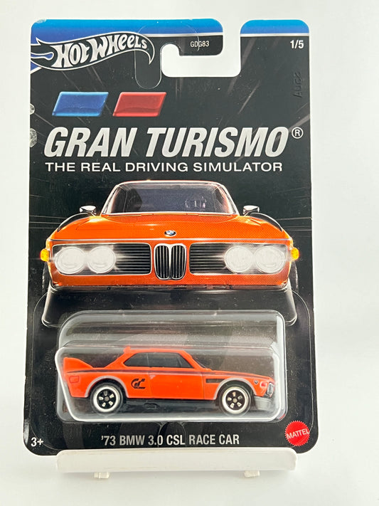 73 BMW 3.0 CSL RACE CAR - SOFT EDGE - 5C - Its Fun- Hot wheels - matchbox - diecast