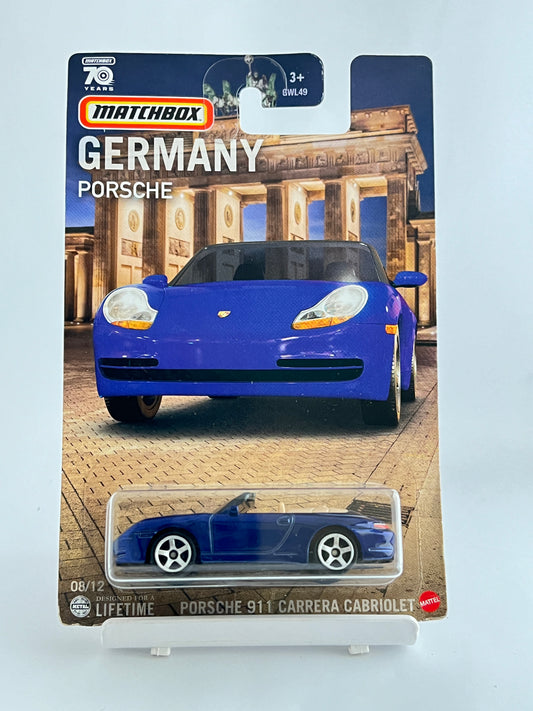 PORSCHE 911 CARRERA CABRIOLET - Its Fun- Hot wheels - matchbox - diecast