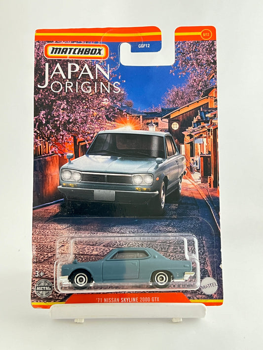 71 NISSAN SKYLINE 2000 GTX - Its Fun- Hot wheels - matchbox - diecast