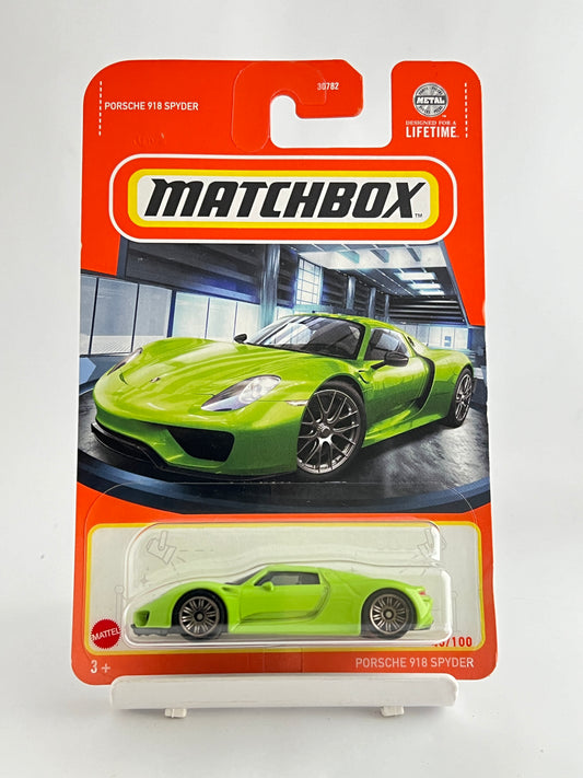 PORSCHE 918 SPYDER - Its Fun- Hot wheels - matchbox - diecast